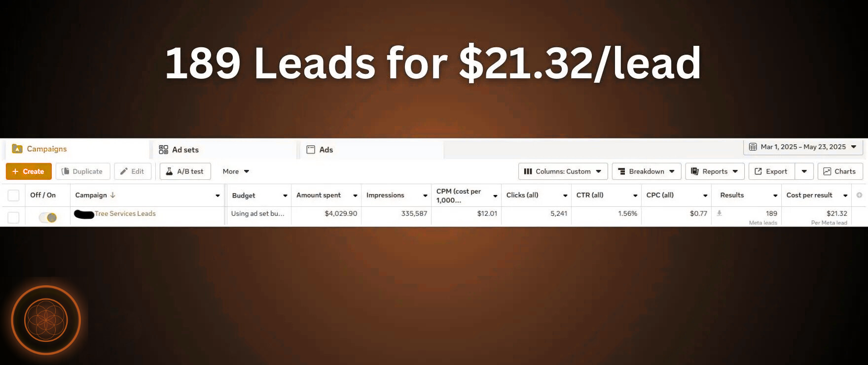 Tree Services ad results